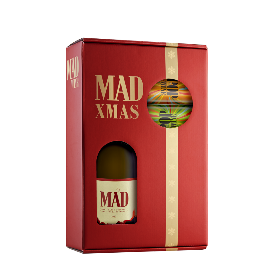 MAD XMAS csomag - piros - Vidám Karácsonyt! csomag