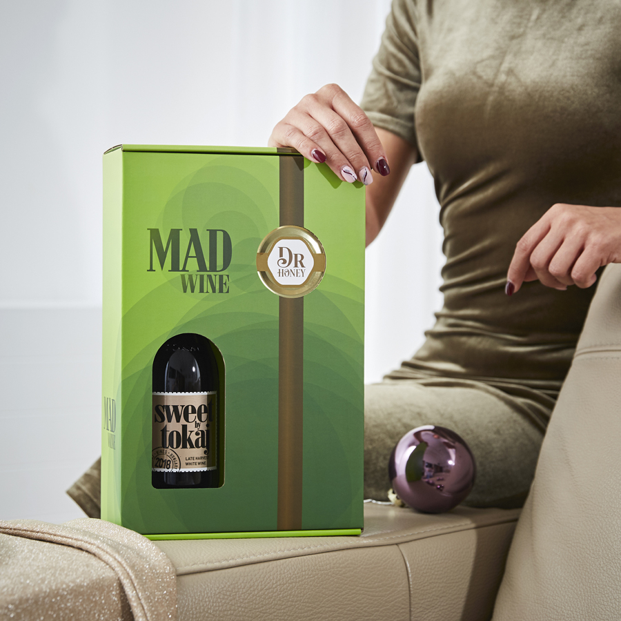 MAD XMAS csomag - zöld - Sweet By és Dr Honey Selyemfűméz 300g 