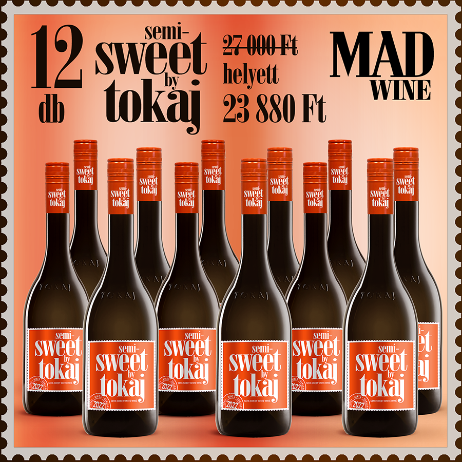 Semi-Sweet by Tokaj 2022 - 12 palackos borcsomag