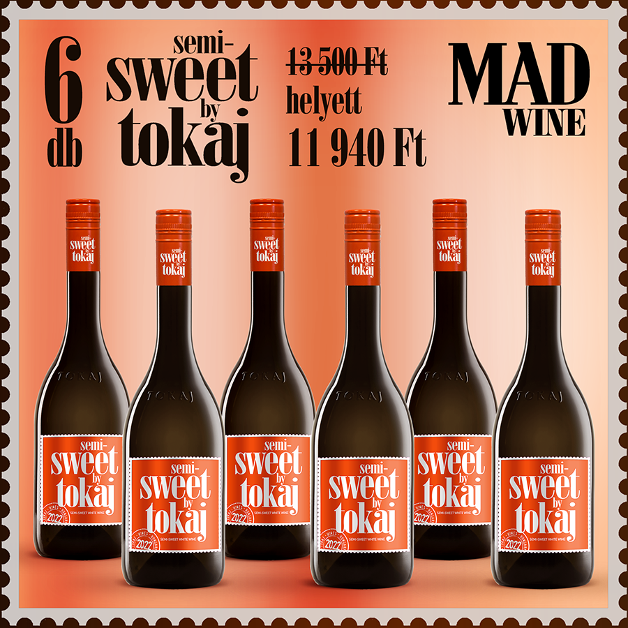 Semi-Sweet by Tokaj 2022 - 6 palackos borcsomag
