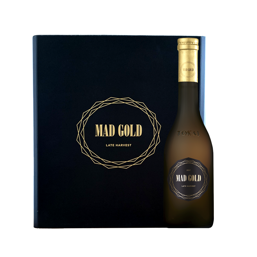 MAD GOLD - 2017 / 0,375 l (édes) - exkluzív egyedi díszdobozban